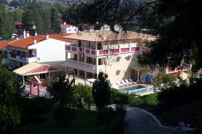 Calypso Hotel Siviri Exterior foto